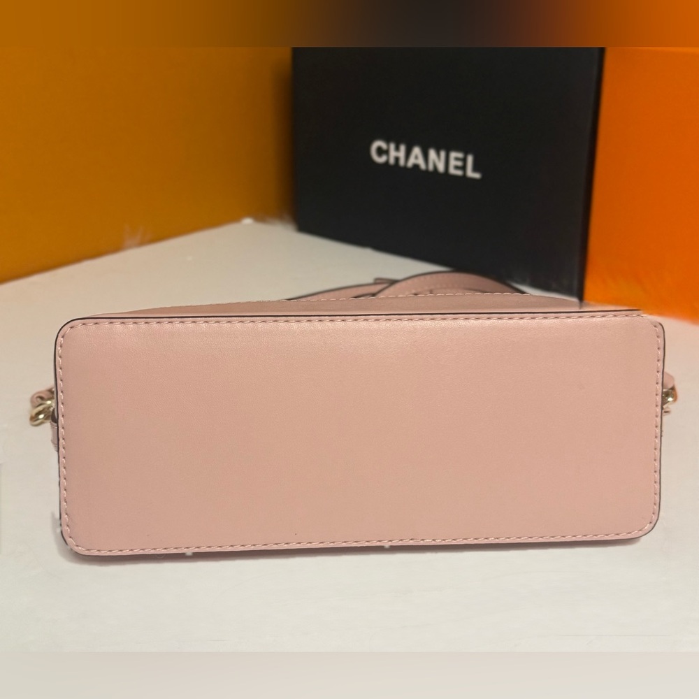 🆕MICHAEL KORS Jet SET CHARM Smokey Rose LG Dome Crossbody - Picture 13 of 16